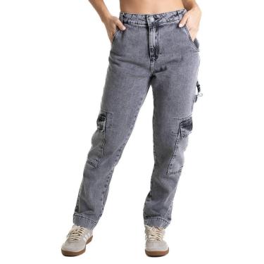 Imagem de Calça Jeans Sawary Mom - 280067 - Preto 36-Feminino