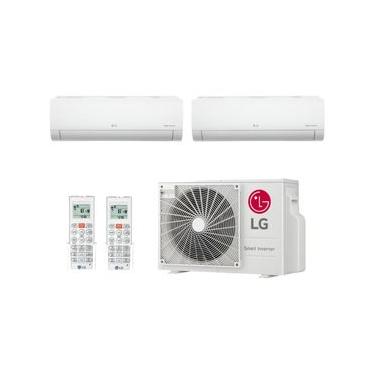 Imagem de Ar Condicionado Multi Split Inverter LG 30000 BTUs (7000+24000 HW) Quente/Frio Z4UW30GFB1.AWGZBR4 - 220V