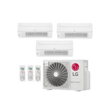 Imagem de Ar Condicionado Multi Split Inverter LG 21000 BTUs (2x9000 Cassete 1 Via+12000 Cassete 1 Via) Quente/Frio Z3UW21GFB1.AWGZBR1 - 220V