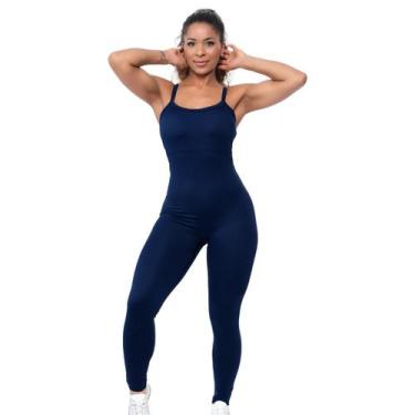 Imagem de Macacão Fitness Feminino Modelador Alta Sustentação Premium Compressão