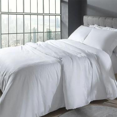 Imagem de Capa para Edredom Solteiro Duvet 300 fios - Kacyumara, BRANCO