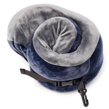 Imagem de Almofada de Pescoço Compacta Flex Marinho - Bagaggio, U