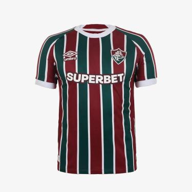 Imagem de Camisa Fluminense I 25/26 Jogador Umbro Masculina-Masculino