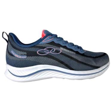 Imagem de Tenis Esportivo Feminino Olympikus Apolis Original Cor:AzulTamanho:34,