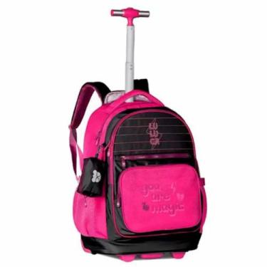 Imagem de Mochila de Rodinha 2 em 1 Luluca Magic, Preto