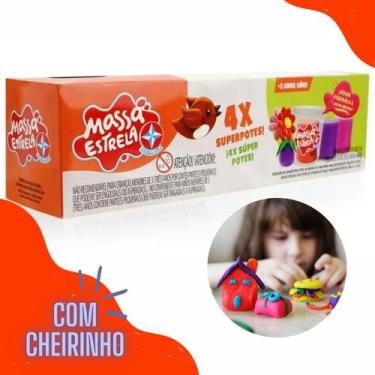 Imagem de Massa de Modelar estrela Massinha com cheiro crianças kids