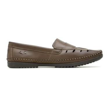 Imagem de Mocassim Masculino Freeway Logan-2 2662 Couro, Sesamo, 41