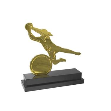 Imagem de Troféu Rema Especial 20cm Goleiro/Goleira Futebol Masculino/Feminino R