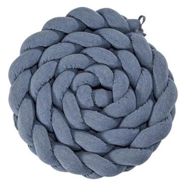 Imagem de Trança Berço Linho Protetor Bebê 3,60m Batistela Baby, Jeans