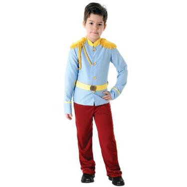 Imagem de Fantasia Principe Infantil Luxo - Disney, Unica, G
