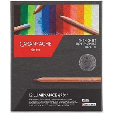 Imagem de Lápis de Cor Caran D'Ache Luminance 12 Cores