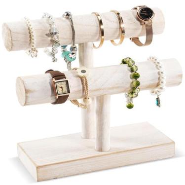 Imagem de Suporte de pulseira Exibe organizador de pulseiras ProCase 2 camadas