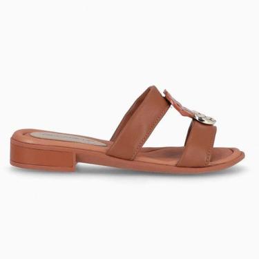 Imagem de Tamanco Piccadilly 590067 Feminino, Caramelo, 36