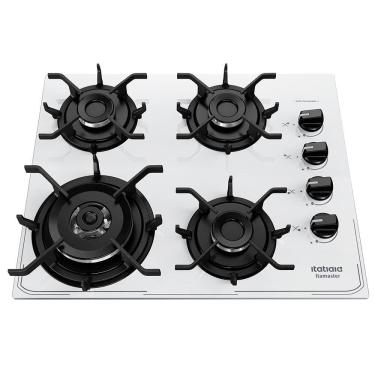 Imagem de Cooktop Itamaster 4 Bocas - Itatiaia Branco