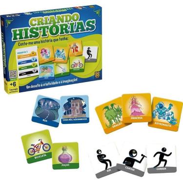 Imagem de Jogo Educativo Criando Histórias Estimula Criatividade e Imaginação para Crianças Grow