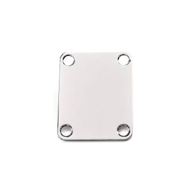 Imagem de Chapa para Trocolo Neckplate NP5164-CR Cromada em Aço para Guitarra e Baixo Spirit