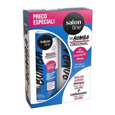 Imagem de Shampoo + Condicionador Salon Line SOS Bomba Original 200ml cada Preço