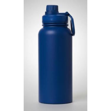 Imagem de Garrafa Térmica Inox 950ml Azul Escuro - Congratulations Store