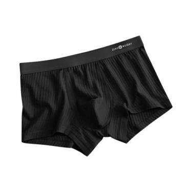 Imagem de Cuecas Boxer De Algodão Para Homens Tamanho plus L-6XL, Lingerie Sexy 
