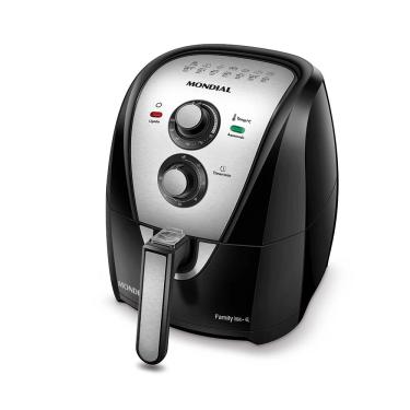 Imagem de Fritadeira Elétrica Air Fryer Mondial AFN-40-BI 4L Inox/Preta - 220V