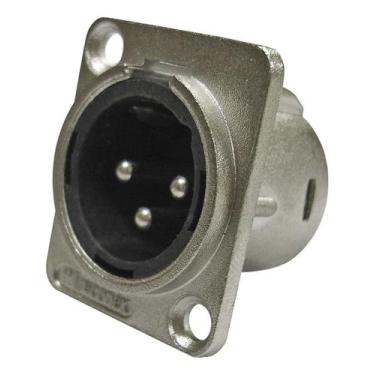 Imagem de Kit 10 UND Conector Wireconex WC1033 P. XLR M 3P