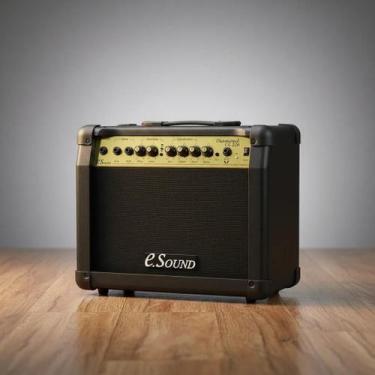 Imagem de Amplificador Cubo Guitarra E. Sound Diamond Cg 226 40w Rms Fal. 2x6 Po