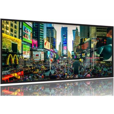 Imagem de Quadro Decorativo Da Times Square - 130x60 Moldura Preta 2x2