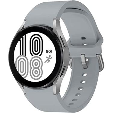 Imagem de Pulseira Sport Silicone Compatível Com Galaxy Watch 4 - (C7COMPANY) (Cinza)