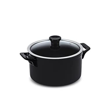 Imagem de Ceraflame Caçarola de Cerâmica Clear 22cm 4000ml Preta -