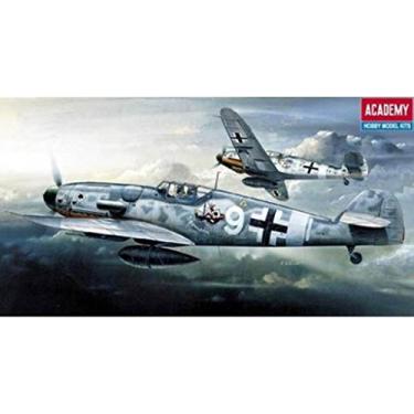 Imagem de Avião Messerschmitt Bf109 G-6 Kit Academy 1/72 Plastimodelismo - Petrohobby