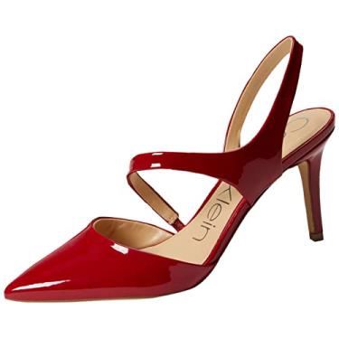 Imagem de Calvin Klein Sapato feminino Geena, Patente vermelha 609, 40