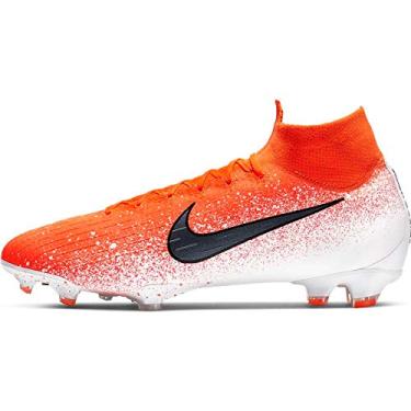 Imagem de Chuteiras de futebol masculinas Nike Superfly 6 Elite FG (Hyper Crimson/Preto-Branco), Hyper Crimson/Black-white, 10.5