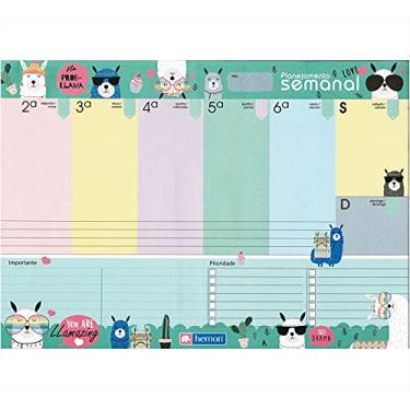 Imagem de Planner Semanal A4 Hemon Lhama 36 Folhas