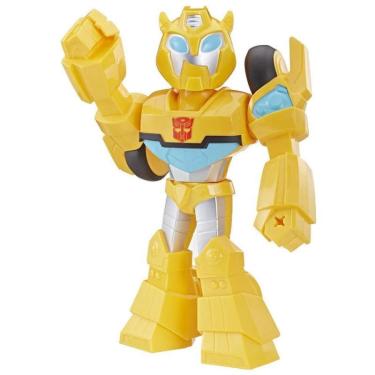 Imagem de Boneco Hasbro Brinquedo Playskool Heróis Transformers Rescue Bots Academy Bumble