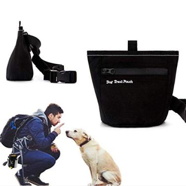 Imagem de N-brand Bolsa de treinamento de petiscos para cães com clipe de cinto de cintura fecho magnético para filhotes de cachorro Lanche sacos de recompensa bolsas de isca suporte para transporte de petiscos