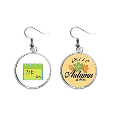 Imagem de Brinco de folha de outono para crianças Happy Childhood 61