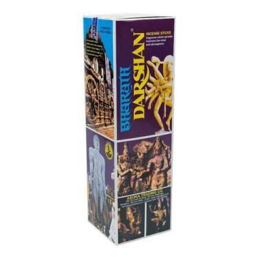 Imagem de Incenso Original Bharath Darshan Box Com 25cx De 7 Varetas