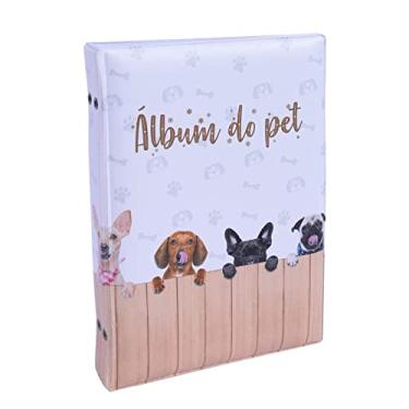 Imagem de Álbum Fotográfico 15x21 100 Fotos PET Cachorro Cães Patinhas