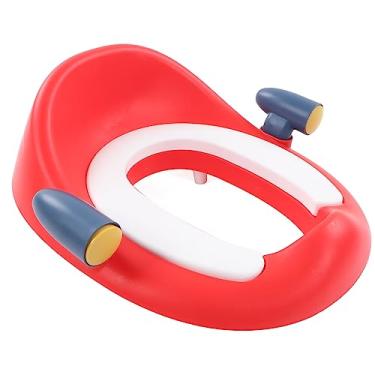 Imagem de Cadeira Higiênica Infantil, Encosto Elevado, Fácil Instalação, Evita Escorregões, Assento Penico Infantil para Meninos (Tipo A)