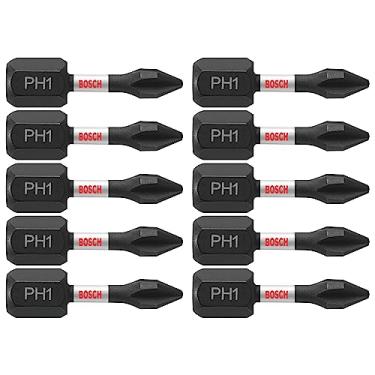 Imagem de BOSCH ITPH11B Pacote com 10 brocas Phillips nº 1 para parafusamento resistente a impactos