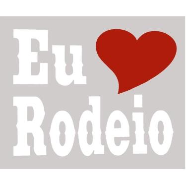 Imagem de Adesivo Eu Amo Rodeio - Rodeo West 14039
