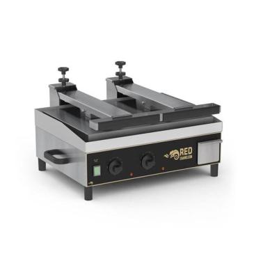 Imagem de Sanduicheira Prensa Dupla Tostadeira Elétrica 6000W STEL600 220V - Red Chameleon