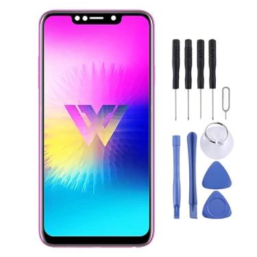 Imagem de YUNCHAO Acessórios telefônicos Tela TFT LCD para LG W10 LM-X130IM com Montagem Full Substituição do telefone celular