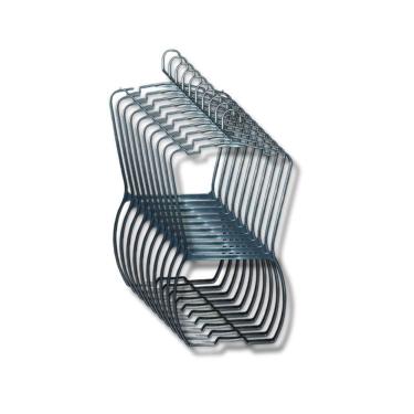 Imagem de Kit 50un. Cabide Silhueta Adulto Pp Preto