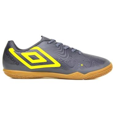 Imagem de Chuteira Infantil Futsal Umbro Orbit Jr Cinza 31