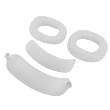 Imagem de Conjunto de Tampa Dos Fones de Ouvido de Banda da Cabeça, Silicone Macio Fone de Cabeça para a Cabeça da Tampa de Reposição Resistência a Desgaste Fácil Instalação para Fones de Ouvido