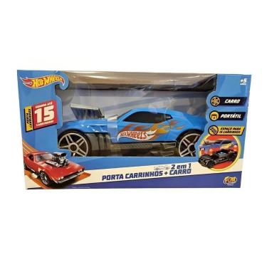 Imagem de Hot Wheels Porta Carrinhos Radical 2 Em 1 F01027 - Fun