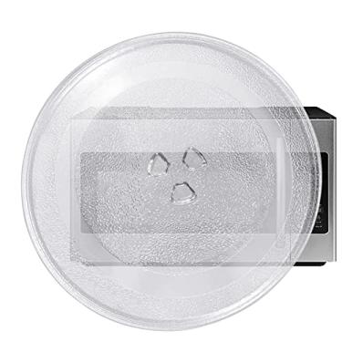 Imagem de Placa de micro-ondas de 32,4 cm de substituição universal de vidro de 32,4 cm, compatível com Whirlpool/LG/Panasonic/Kenmore/Maytag/Frigidaire/Amana/Hamilton Beach/Oster