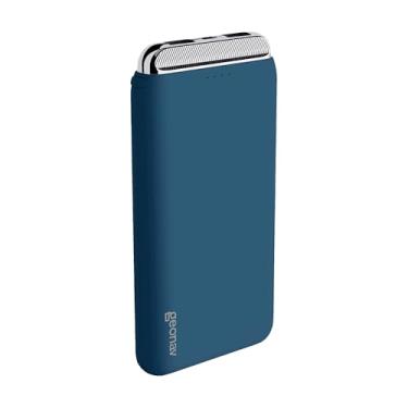 Imagem de Geonav Power Bank, Carregador Portátil Universal 12.000 mAh, 2 Saídas USB + 1 Saída USB-C, PB12KMB, Azul Marinho