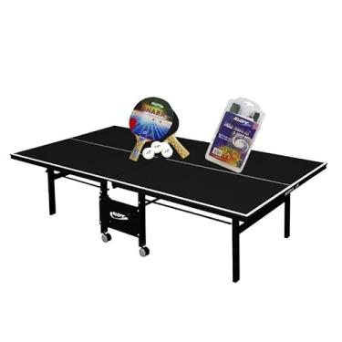 Imagem de MESA PING PONG 1084 PRETA KLOPF + Kit 5055 + Rede Master